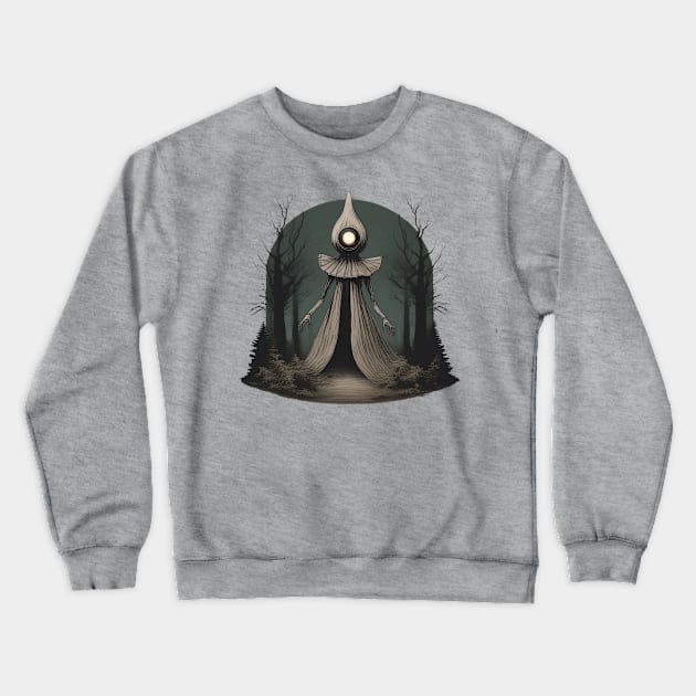 Demon in the Woods Crewneck Sweatshirt by JonHale